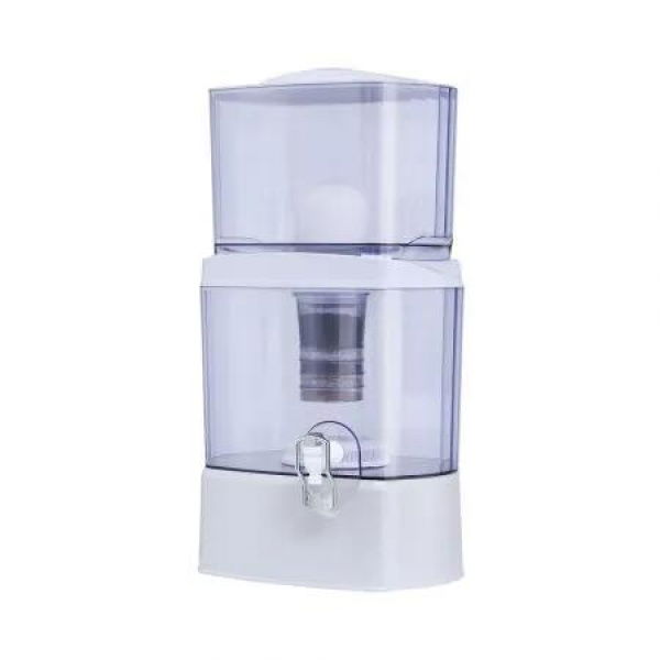 Devanti Benchtop Water Filter 24L Gravity Multi-Stage BPA-Free Home Camping