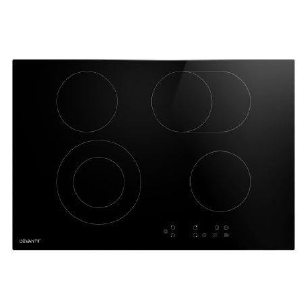 Devanti Electric Ceramic Cooktop 77cm