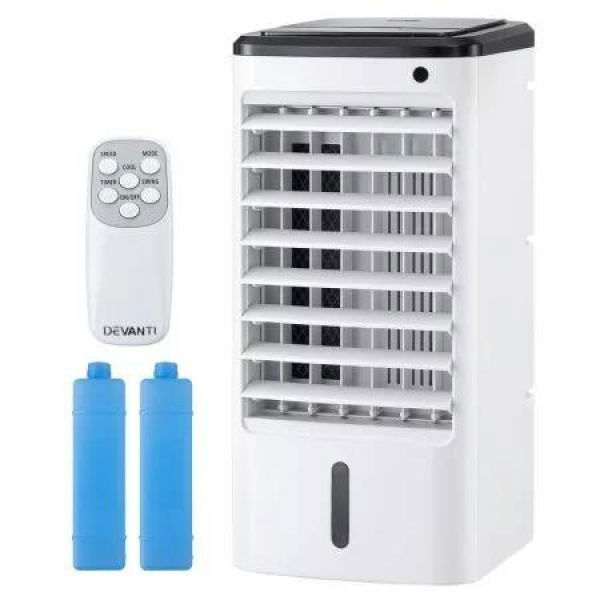 Devanti Evaporative Air Cooler Conditioner w/ Remote 4L