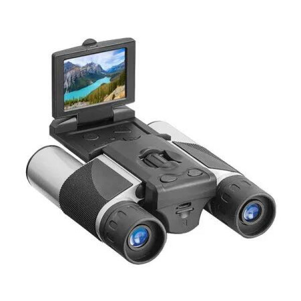 Digital Binoculars HD Video Camera Starlight Night Vision Bird Watching Outdoor Screen Mirror Hunting Nature Inspection