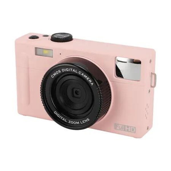 Digital Camera, 3 Inch Color Display Screen 48MP 1080P HD Camcorder Point and Shoot Camera, 4X Zoom Auto Focus Portable Video Camera for Kids