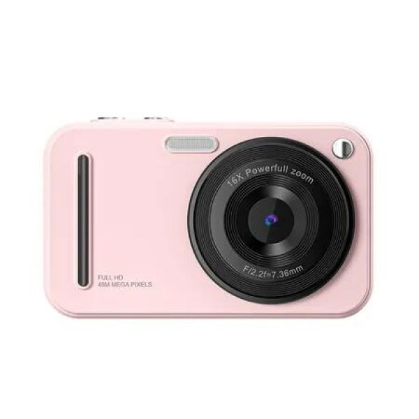 Digital Camera, Autofocus 1080P 48MP Digital Camera for Kids with 16X Zoom Anti Shake, Compact Portable Small Point and Shoot