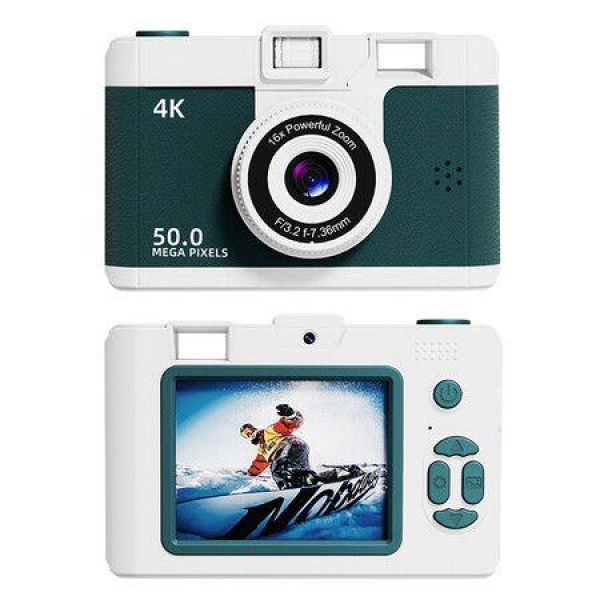 Digital Camera,50Mp 1080P Hd Vlogging Camera With 16X Digital Zoom,2.4-Inch Screen,Anti-Shake Autofocus Video Camera,Compact Camera For Boys Girls.