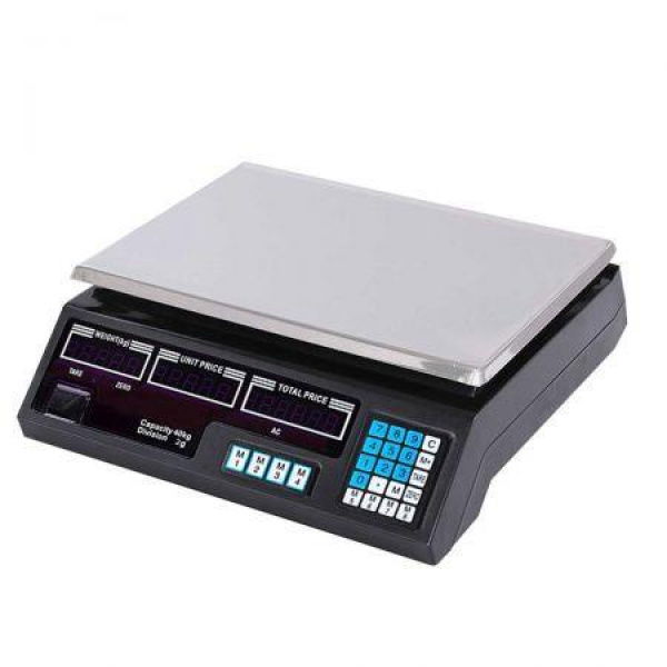 Digital Commercial Kitchen Scales - Shop Electronic Weight Scale Food 40kg/2g.