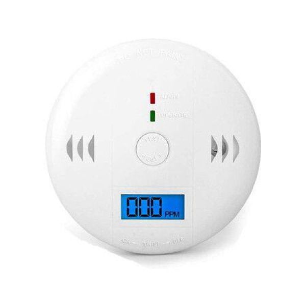 Digital Display Carbon Monoxide Alarm Electronic Equipment Energy Detection Equipment Clock Alarm