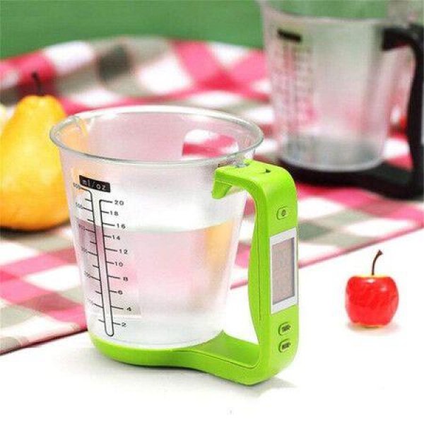 Digital kitchen Electronic Measuring Cup (green)