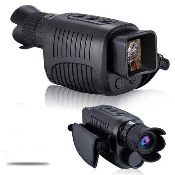 Digital Night Vision Monocular For 100% Darkness 1080p Full HD Video For Hunting Camping Travel Surveillance.