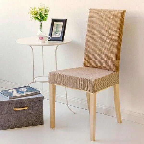 Dining Chair Cover Elastic Chair Seat Protector Stretch Slipcover for Wedding Banquet Party Decor#4