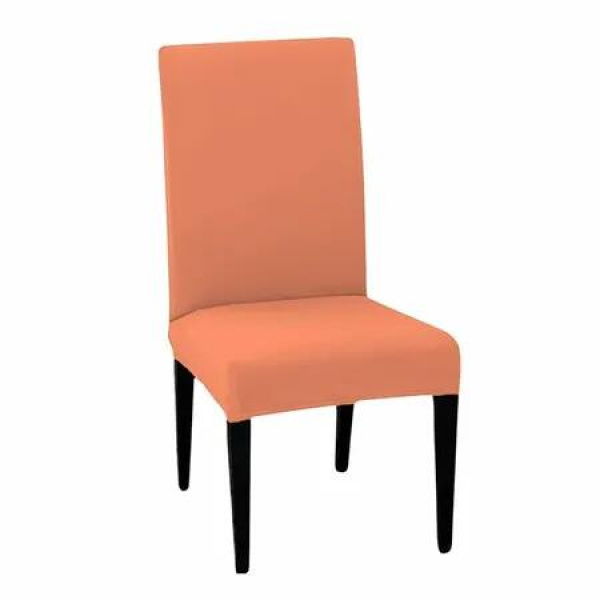 Dining Chair Cover Stretchable Slipcover Seat Protector Removable For Home Hotel Dining Table Chairs Color Pink