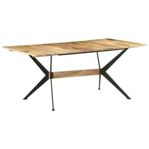 Dining Table 180x90x76 cm Solid Mango Wood