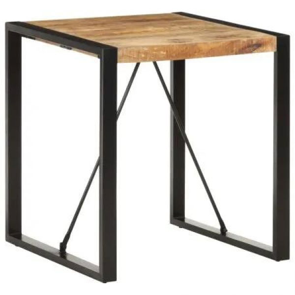 Dining Table 70x70x75 cm Solid Wood Mango