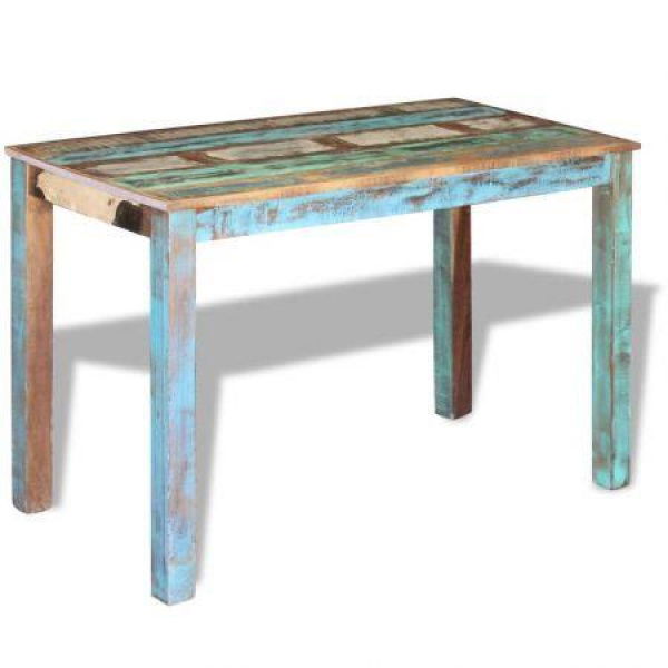 Dining Table Solid Reclaimed Wood 115x60x76 Cm