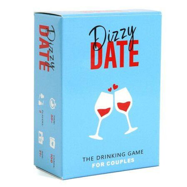 Dizzy Date - The Card Game For Date Nights And Parties. Perfect Gift For Couples