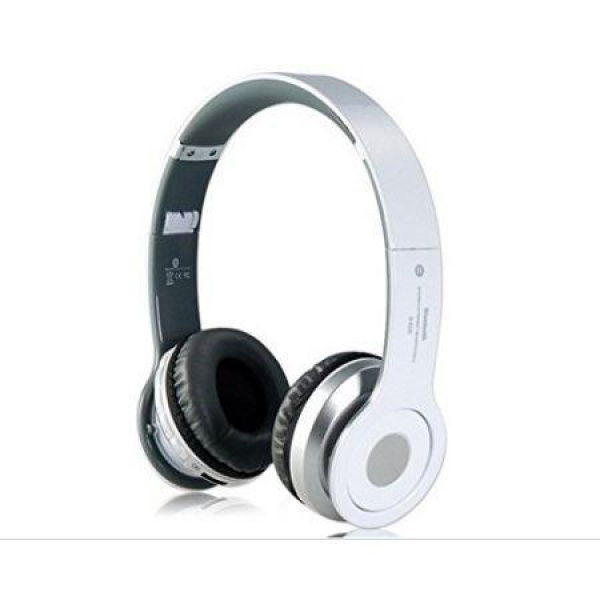 DJ Closed Stereo Dynamic Bluetooth 4.0 Headphones MP3 - White.