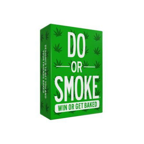 Do or Smoke Party Game - from The Makers of Do or Drink - Easy to Play Adult Card Game with 250 Cards - Trivia Games,Party Challenges,Versus,Truth,and More