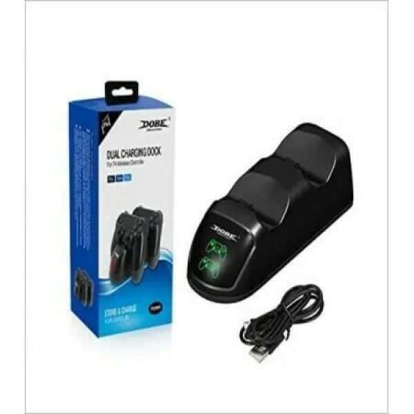 Dobe PS4 Controller Dual Charge Dock with LED Indicator Station for PS4 Pro Controller