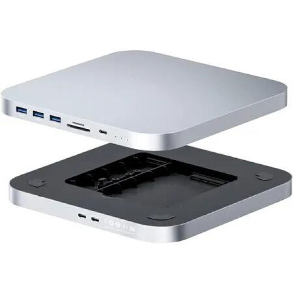 Docking Station USB-C Hub Dual Hard Drive Enclosure Mac Mini M2 Mac Studio M1 Max Pro Multi Port Adapter 2.5inch SATA M.2 NVMe NGFF USB 3.1 Gen2 SD TF 2 USB 3.0 Ultra MC25