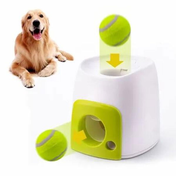 Dog Ball Reward,Interactive Puzzle Pet Pooch Toy,Smart Feeder Treat Dispenser for Dogs Cats with 2 Balls