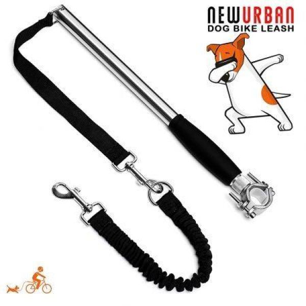 Dog Bike Leash Easy Installation Removal Hand Free Dog Bicycle Exerciser Leash For Exercising Training Jogging Cycling And Outdoor Safe With Pets