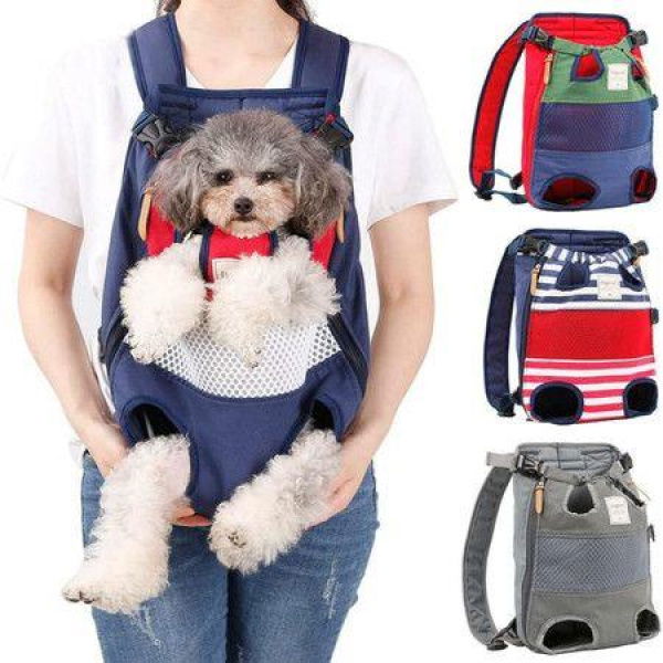 Dog Carrier Backpack - Legs Out Front-Facing Pet Carrier Backpack For Small Medium Large Dogs Airline Approved Hands-Free Cat Travel Bag