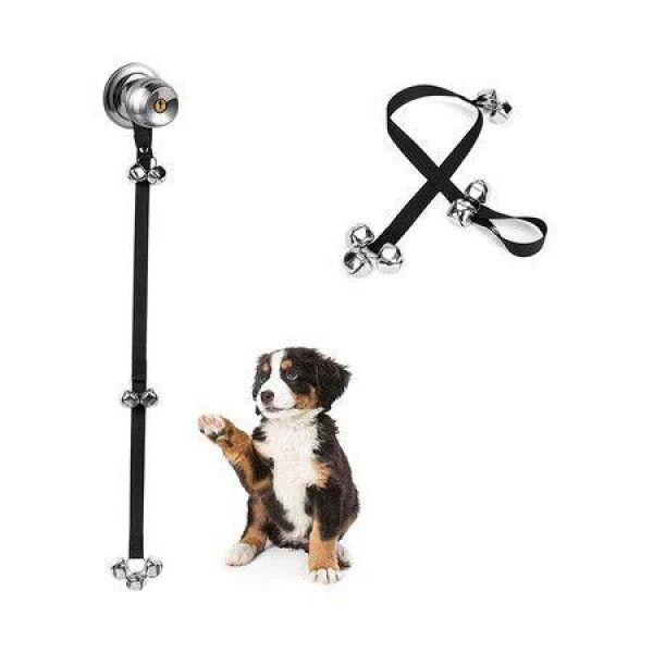 Dog Doorbell For Training Adjustable Puppy Doorbells Premium Doggy Train Tools