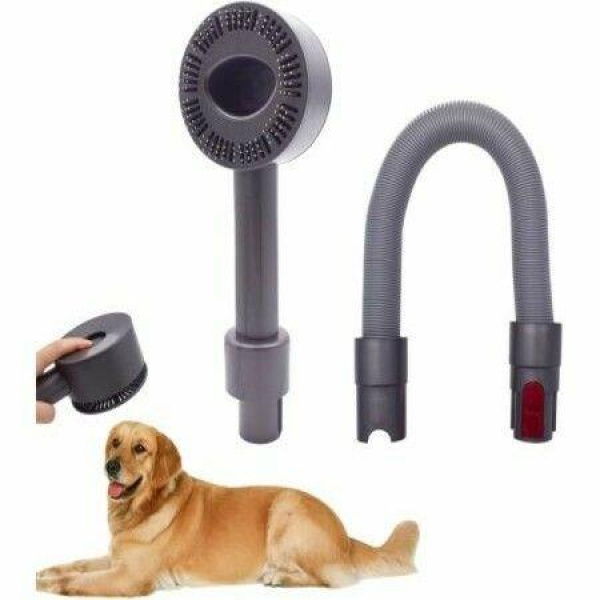 Dog Pet Attachment Brush Compatible With Dyson V7 V8 V10 V11 Vacuum Cleaner (Groom Tool Hose)