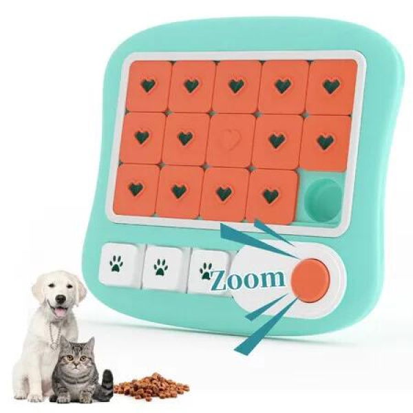 Dog Puzzle Toys, Interactive Puzzle for IQ Training and Mental Enrichment, Slow Feeder for Large Medium Small Dog Toys