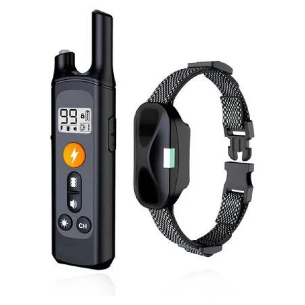 Dog Shock Collar for 10 to 110lbs, Waterproof Rechargeable Electric Dog Training Collar with Remote for Small Medium Large Dogs with Beep Vibration Safe Shock Modes