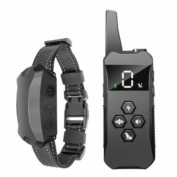 Dog Shock Collar with Remote, Waterproof Dog Training Collar for Small Medium Large Dogs with Beep, Vibration