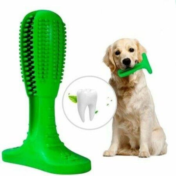 Dog Toothbrush Chew ToyDog Chew Toys For AggressiveDog Toothbrush Stick For Dog Teeth Cleaning