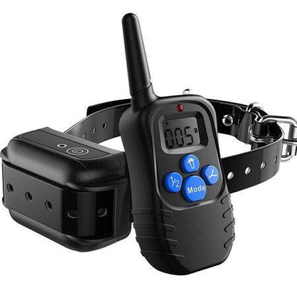 Dog Training Collar Rechargeable Rainproof 300 Yards Remote Dog Training Collar With Beep