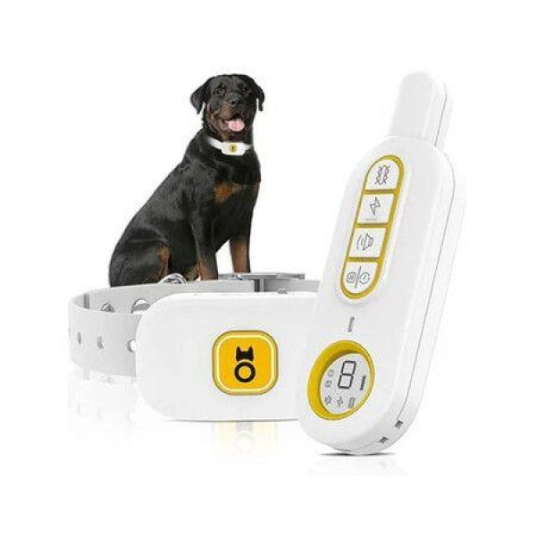 Dog Training Collar Waterproof Remote Rechargeable Electric Training Collar With 3 Safe Training Modes Beep Vibration Safe Shock Modes Suitable For Dogs