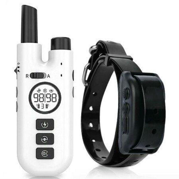 Dog Training Collar with Remote Beep Shock Waterproof 3 Modes Auto Bark Control for Small to Large Dogs