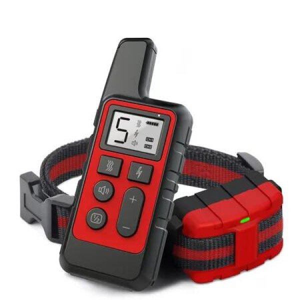 Dog Training Collar with Remote, Dog Bark Collar with Beep Vibration and Shockï¼ŒRechargeable Electric Dog Training Collar for Large Medium Small Dogs