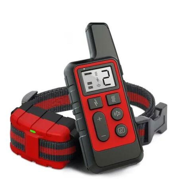 Dog Training Collar with Remote: Rechargeable Electric Collar with Beep, Vibration, and Shock for All Dogs