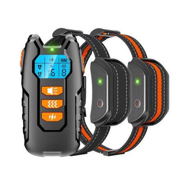 Dog Training Collar With Remote Sound And Vibration Training Modes For Small Medium Large Dogs For 2 Dogs