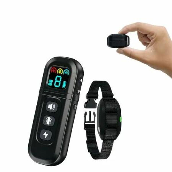 Dog Training Shock Collar with Remote for 5-15lbs Pound Small Dogs Training Bark Collar with Beep Vibration,Safe Shock Waterproof e - Collar
