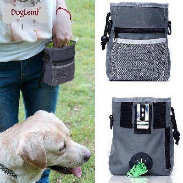 Dog Training Treat Waist Bait Snack Bag Puppy Pet Pouch