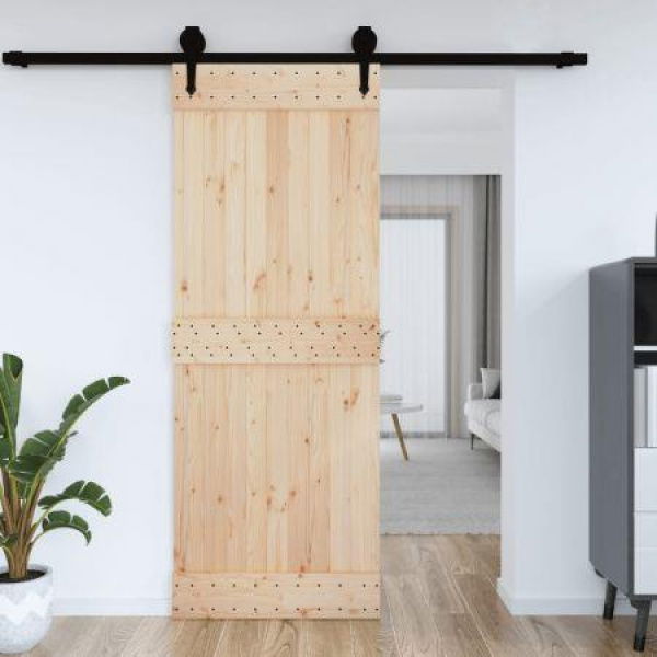 Door NARVIK 85x210 cm Solid Wood Pine