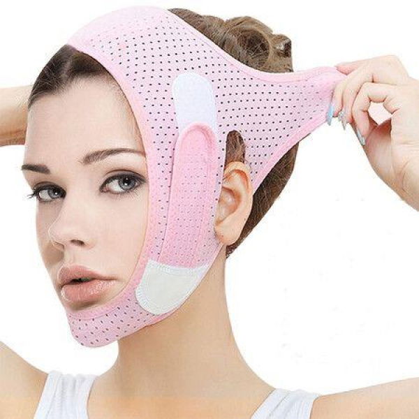 Double Chin Face Slimming Belt V Line Chin Strap Belt For Women Men Skin Tightening Prevent Sagging