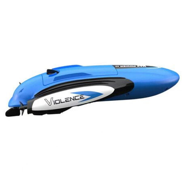 Double-Sided Driving RC Boat For Kids 6-12 Years Old (Blue)