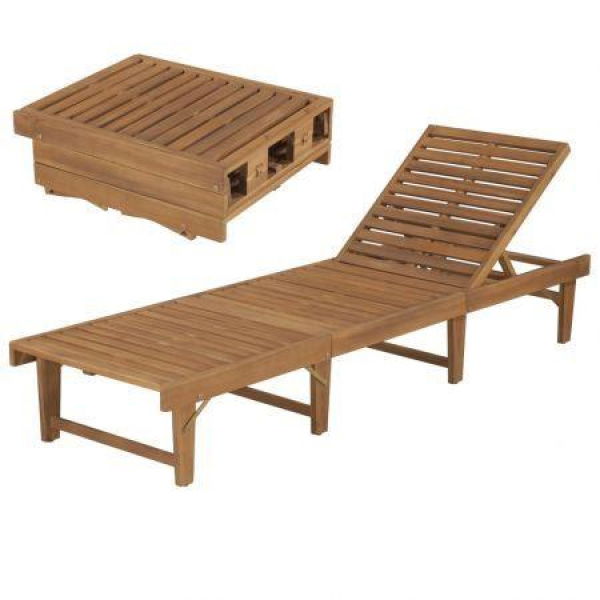 Double Sun Lounger Poly Rattan White