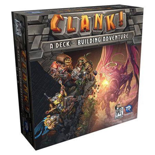 Dragon's Den Exploring Clank Board Game for Adults and Family Strategy Fun for All Ages