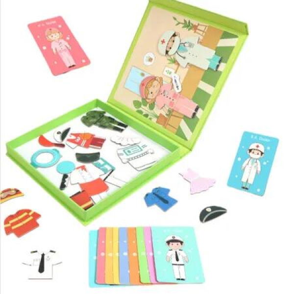 Dress Up Games Character Costume Dressing Game For Children Creative Play Set For Home or Travel For Ages 3+