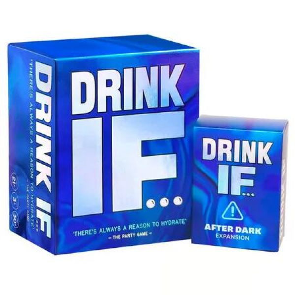 Drinking Game for Parties + After Dark Expansion Set,Funny Icebreaker & Conversation Starter Card Game for Friends,Great for Game Night and Pregame