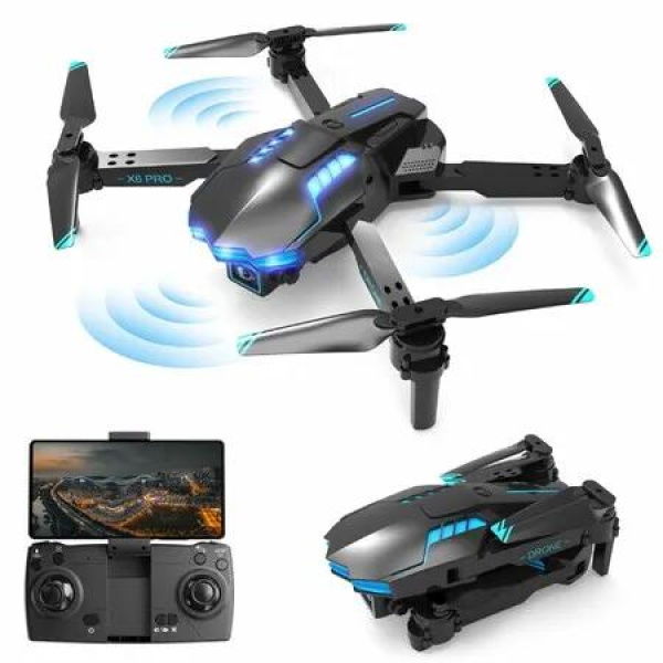 Drone with Camera 1080P for Kids, Remote Control Quadcopter Foldable FPV Drone for Beginners, Toys Gifts for Boys and Girls