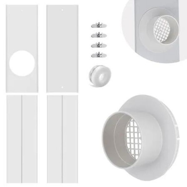 Dryer Accessory Clothes Dryer Vent Parts Clothes Connector Fittings Indoor Dryer Vent Kit Window Duct Parts Accessories