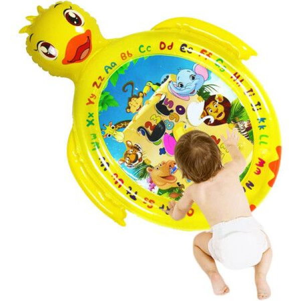 Duck Baby Water Mat Baby Toys Inflatable Play MatFun Play Center For Newborn Early Development Activities