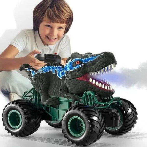 Durable All-Terrain 2.4GHz Remote Control Car with Lights and Sounds, Perfect Gift for Kids Age 6+