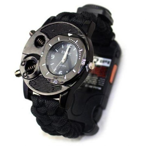 Durable Survival Watch Multi-functional Compass For Outdoor Camping